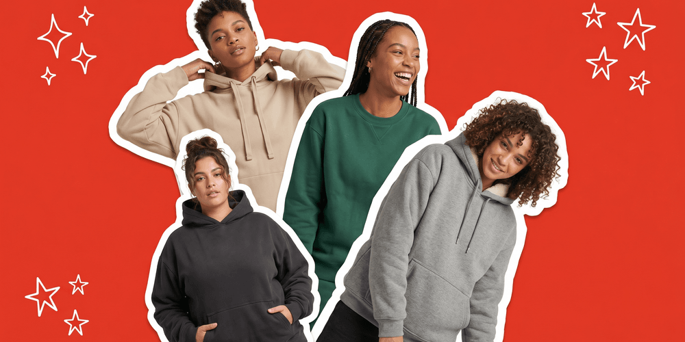 Cosy custom printed hoodies and heavyweight graphic sweatshirts