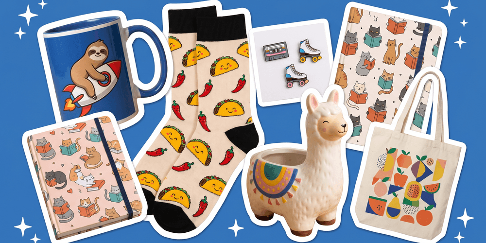 Quirky custom gift ideas and unique personalised presents